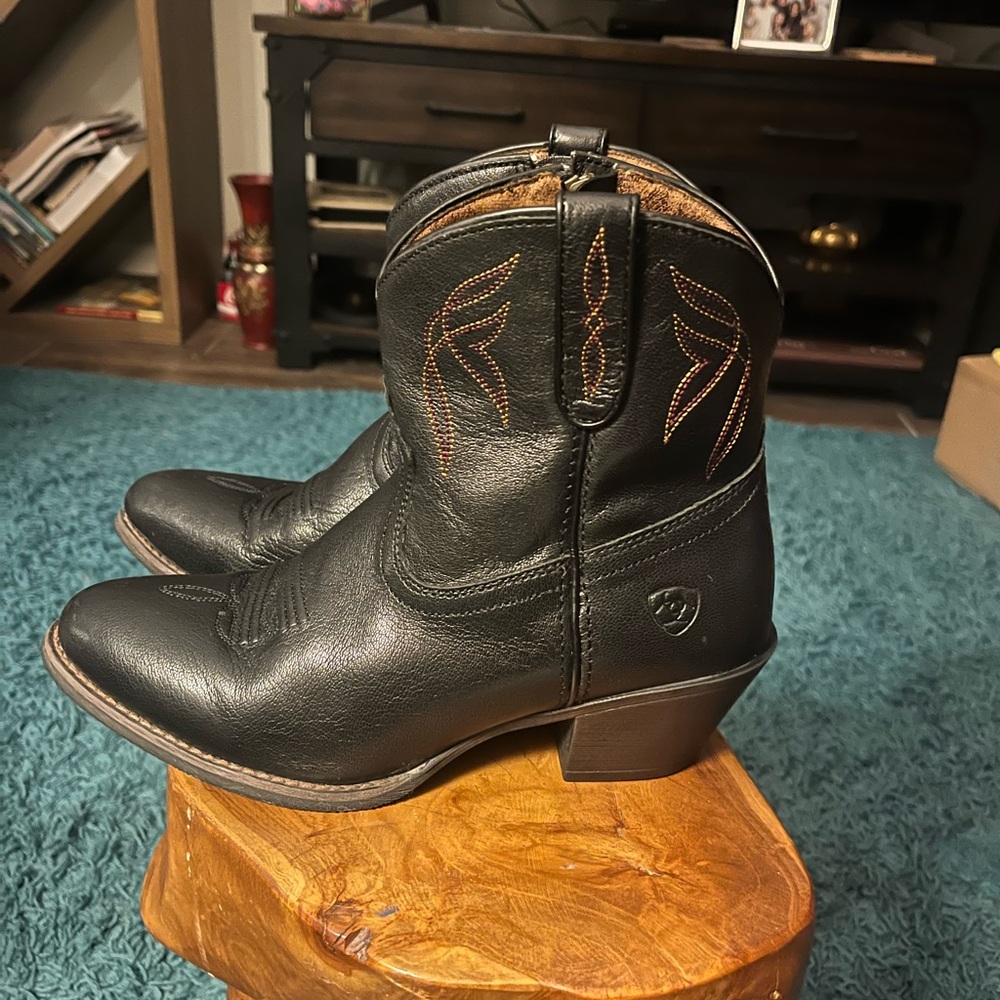 Ariat Black Leather Boots